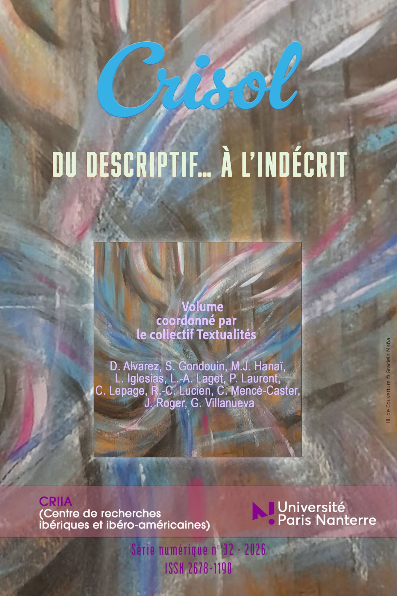 					Afficher No 32 (2025): Du descriptif… à l'indécrit
				